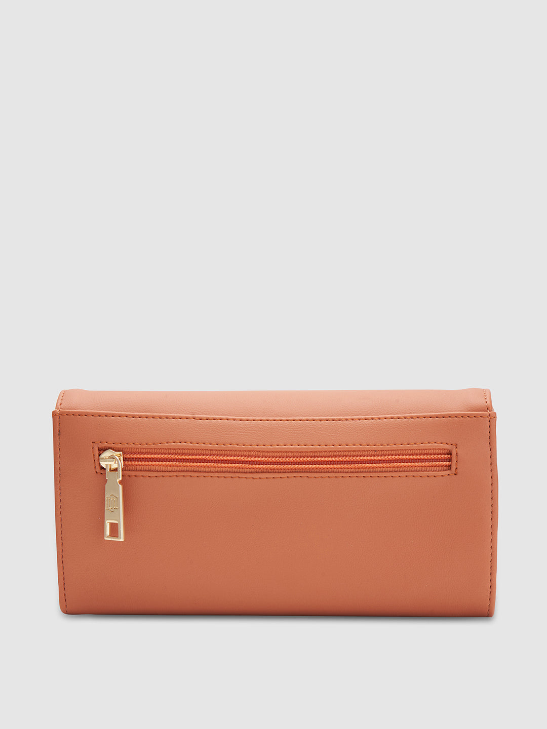 Charlize 2 Fold Wallet - Orange & Black