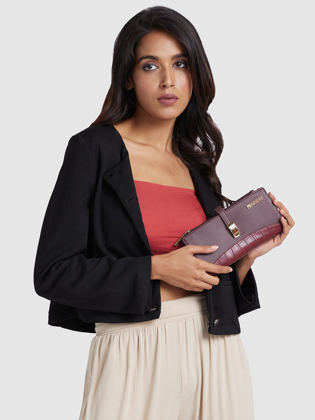 Sydney 2 Fold Wallet - Wine