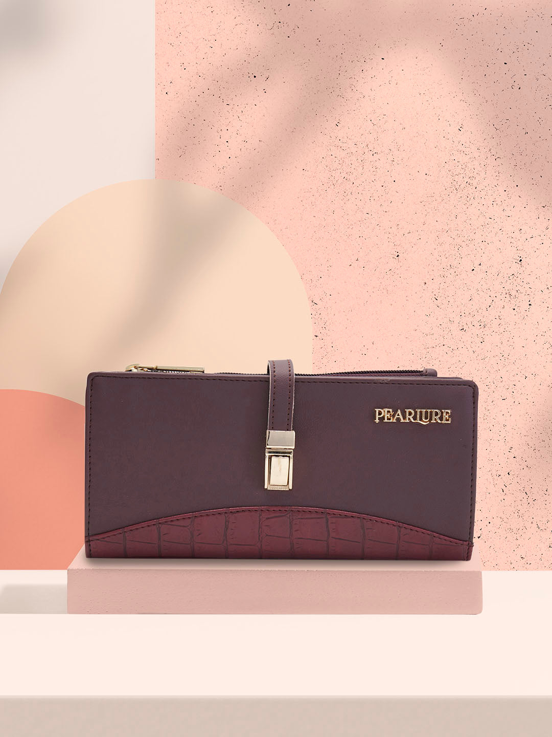 Sydney 2 Fold Wallet - Wine