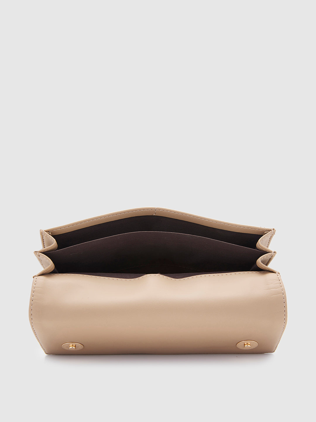Lisa 3 Fold Wallet - Beige & Mint Green