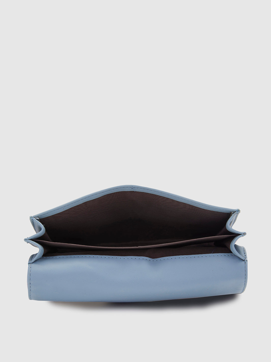 Lisa 3 Fold Wallet - Grey & Beige