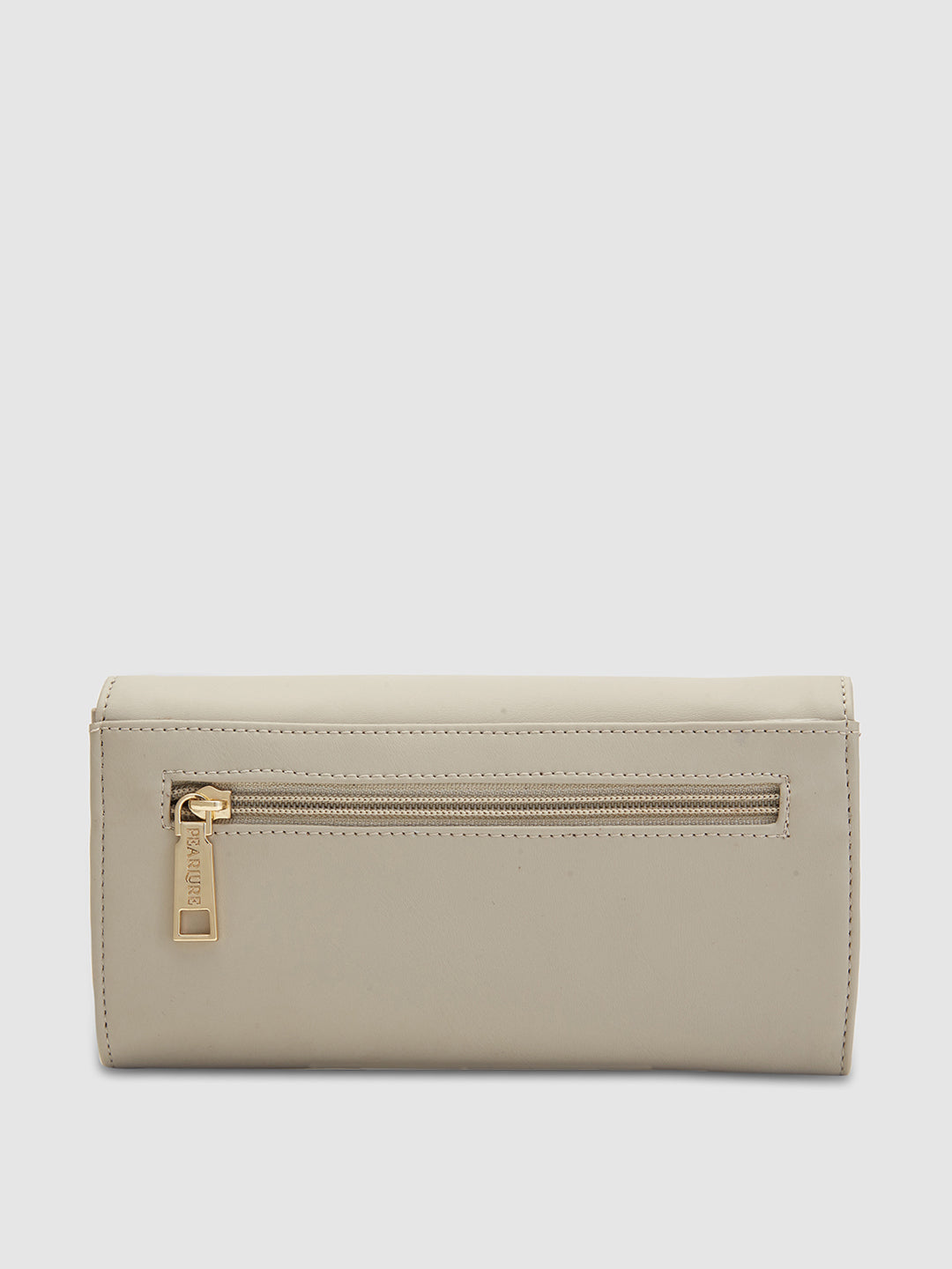 Charlize 2 Fold Wallet - Mint Green & Beige