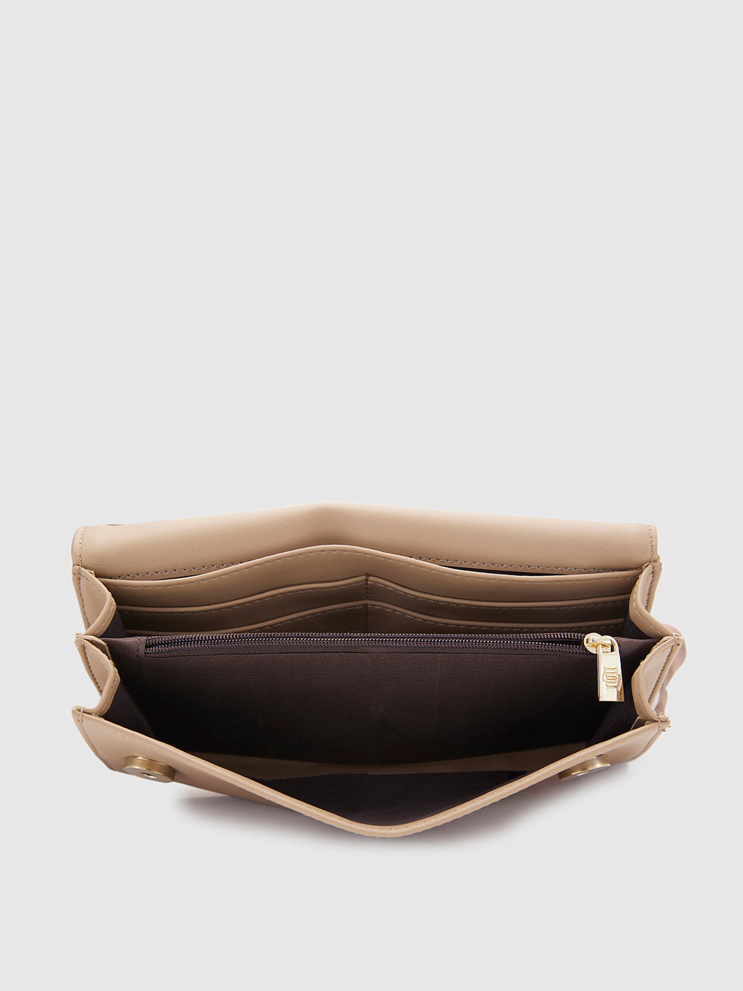 Charlize 2 Fold Wallet - Beige & Mint Green