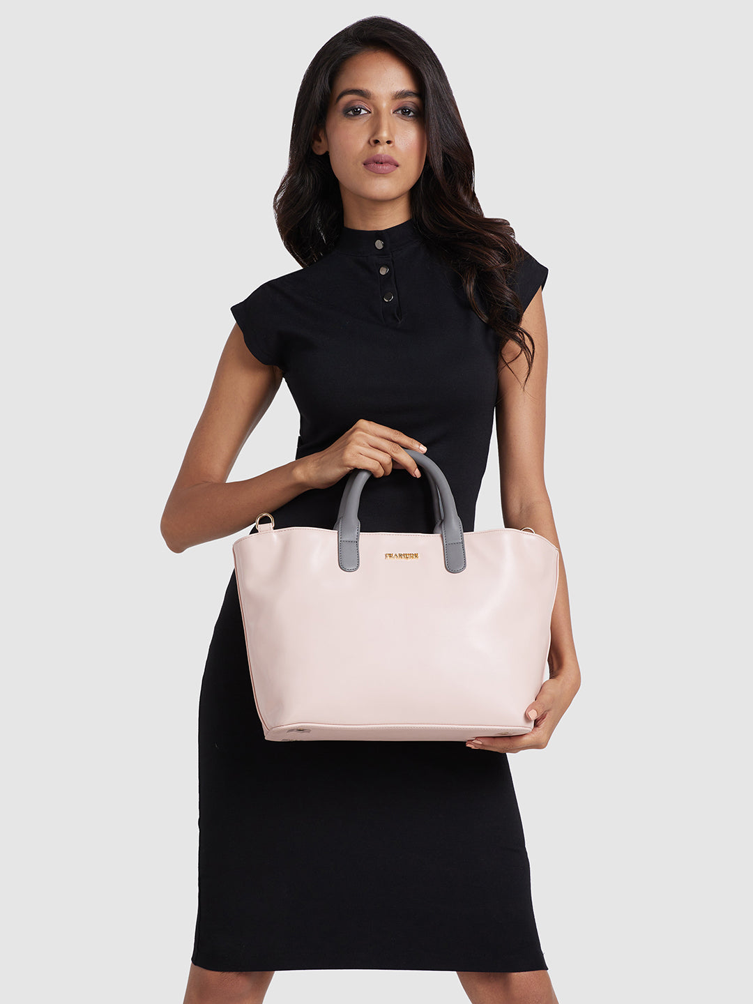 Cate Satchel Handbag - Light Pink