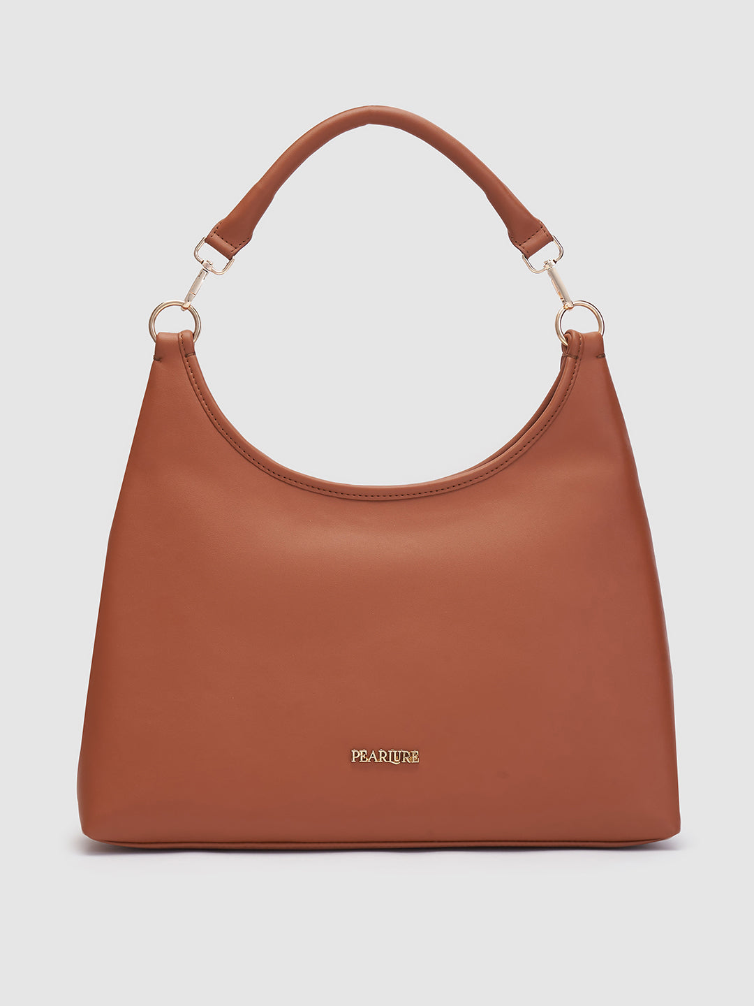 Nicole Hobo Handbag - Tan