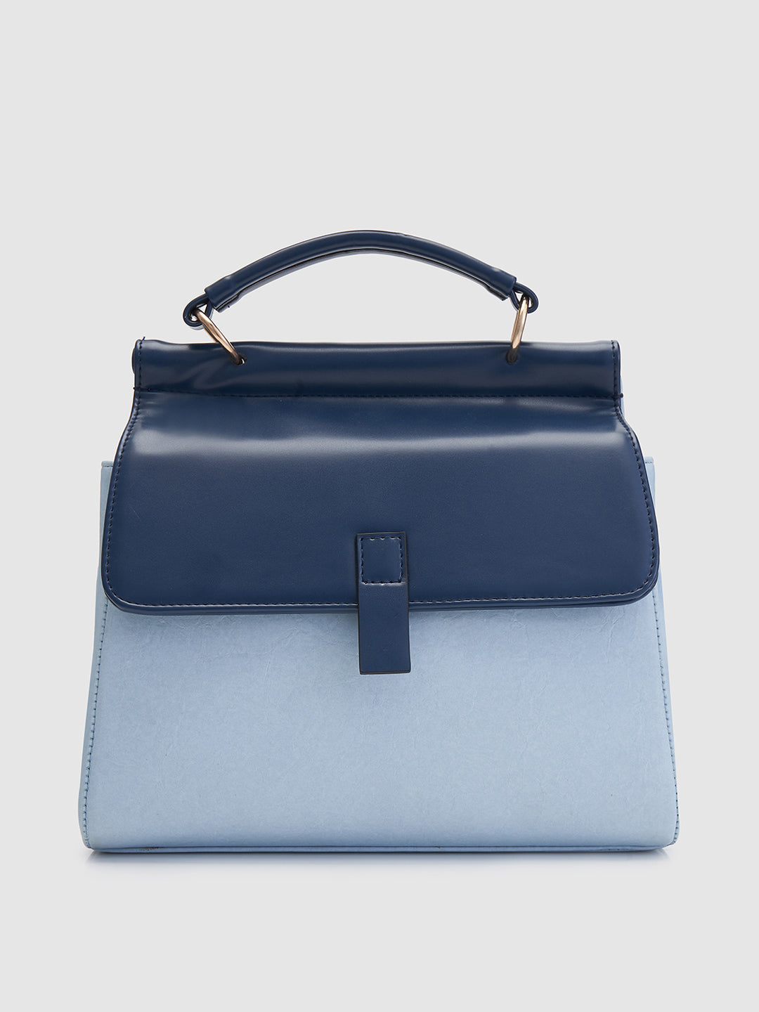 Emma Sling Handbag - Green & Blue