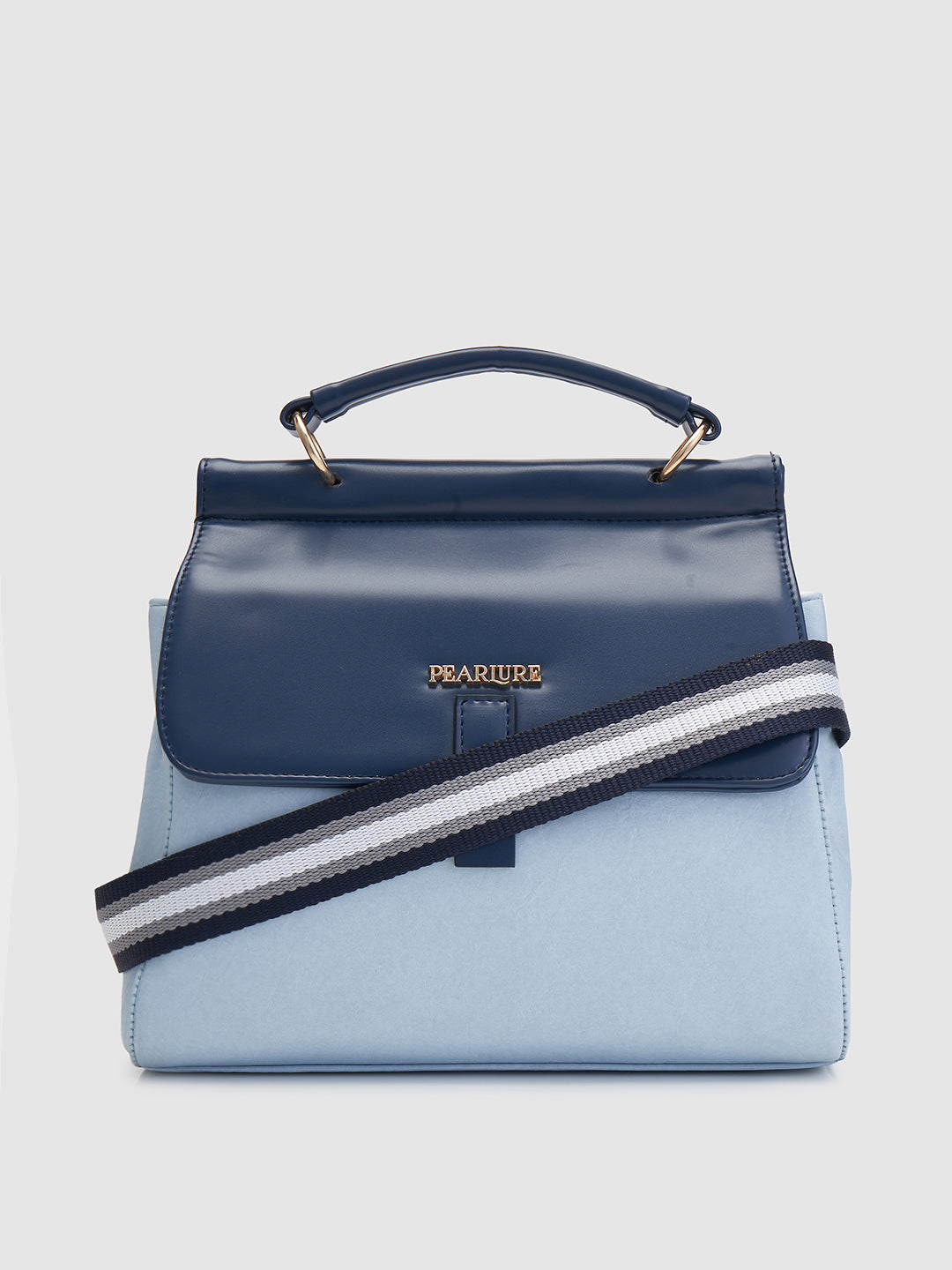 Emma Sling Handbag - Green & Blue