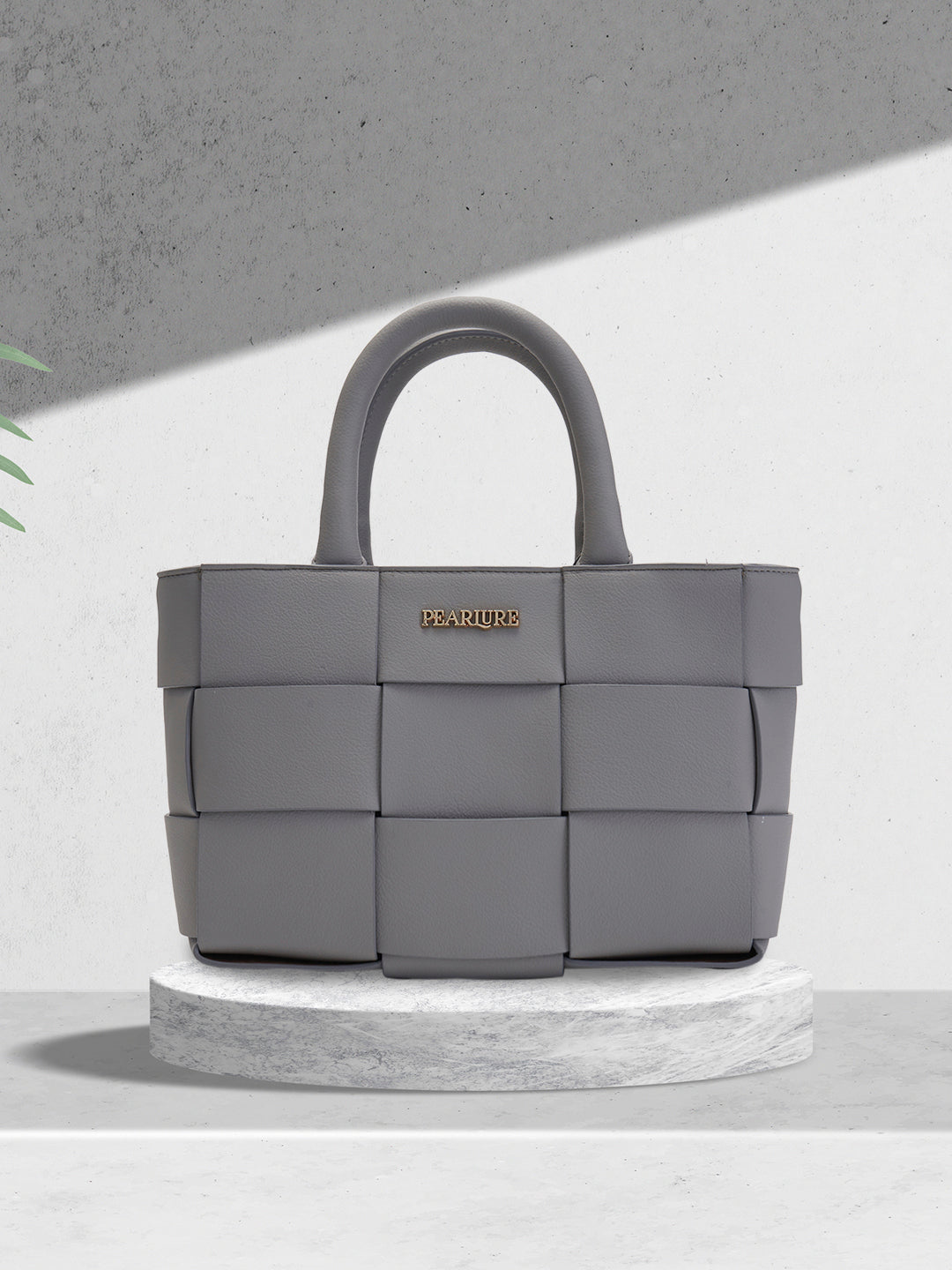 Jessica Tote Handbag - Grey