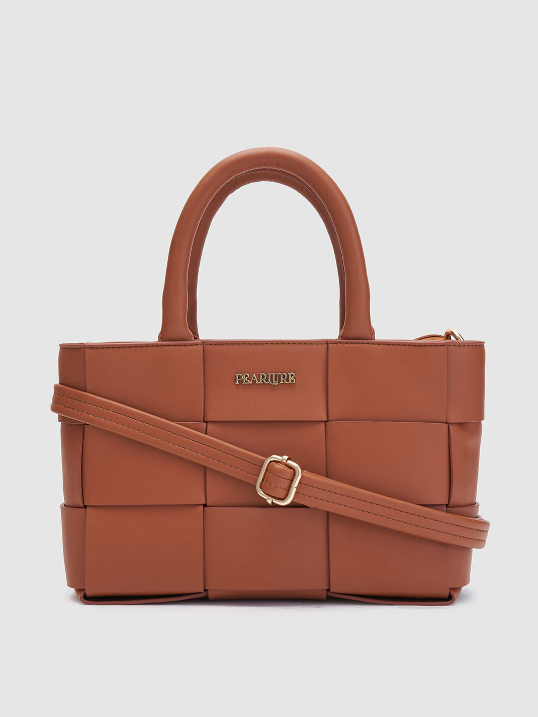 Jessica Tote Handbag - Tan