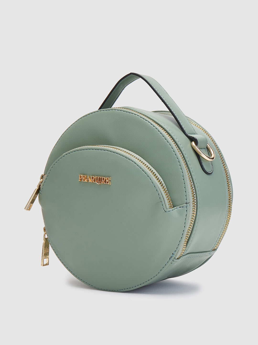 Eva Sling Handbag - Green & Blue