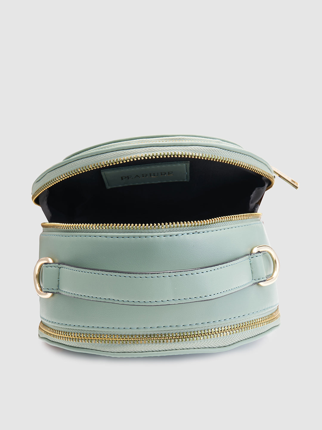 Eva Sling Handbag - Green & Blue