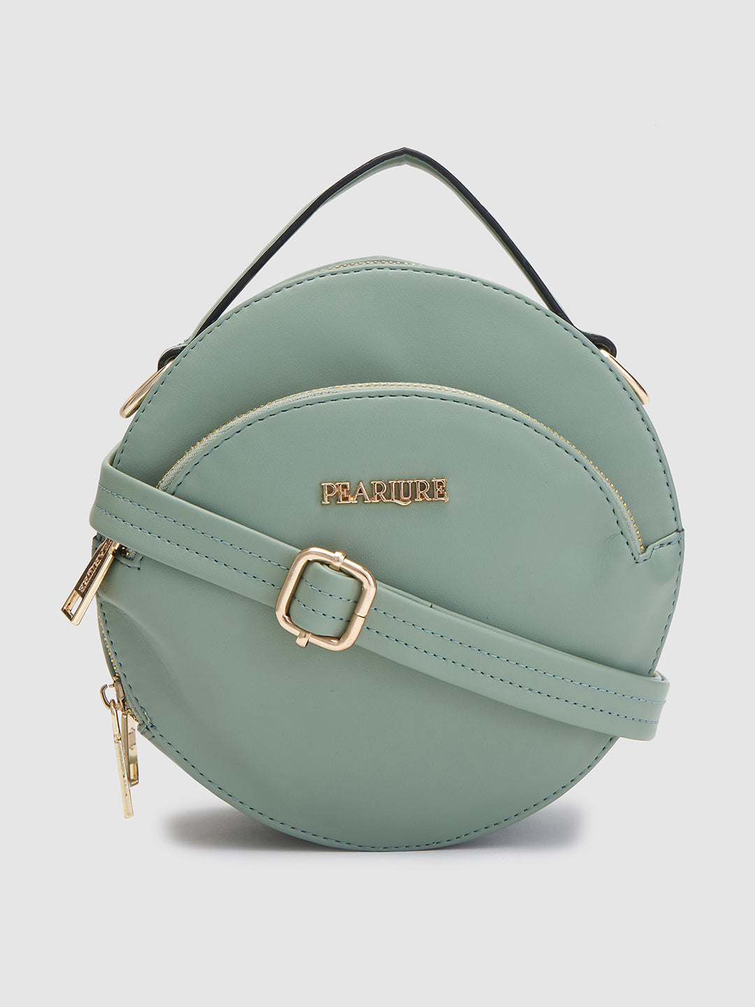 Eva Sling Handbag - Green & Blue