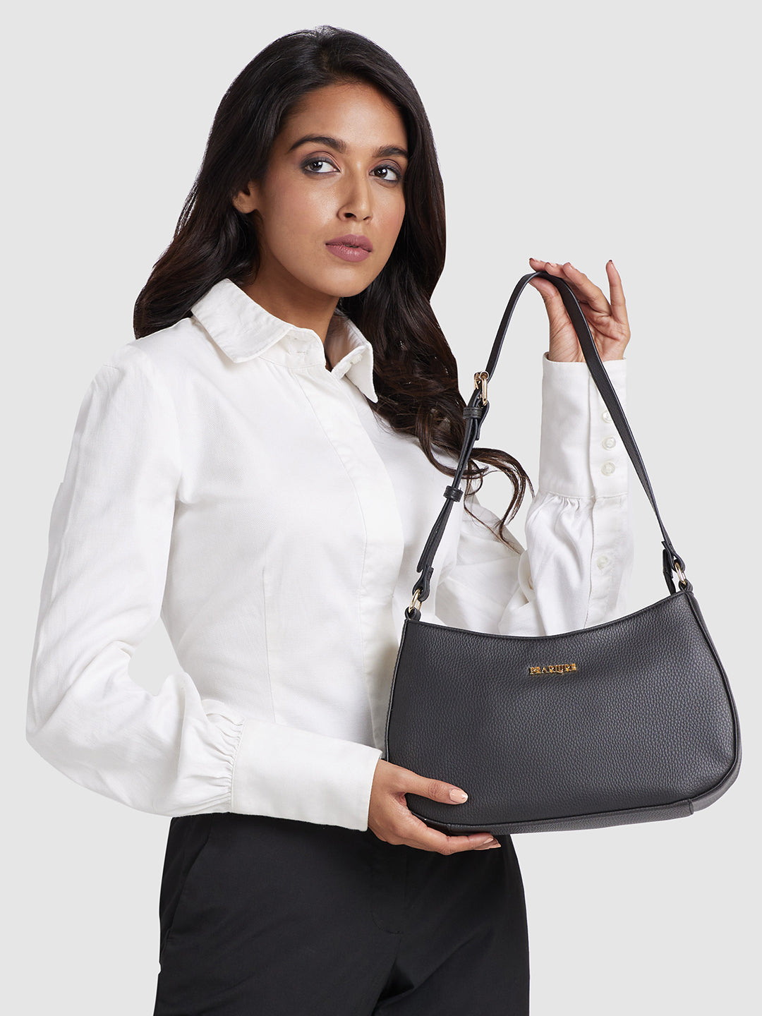 Alexandra Sling Handbag - Black