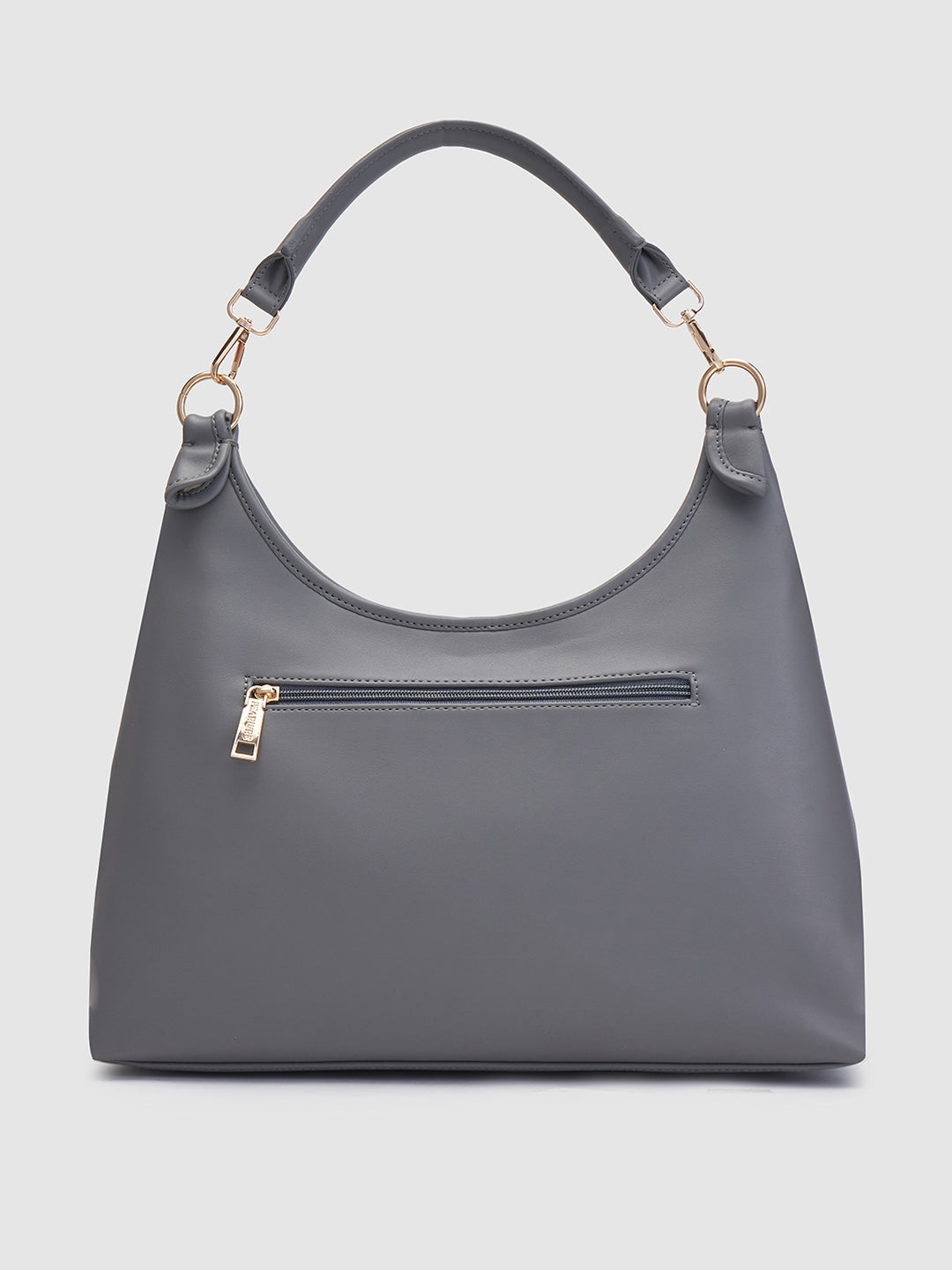 Nicole Hobo Handbag - Grey