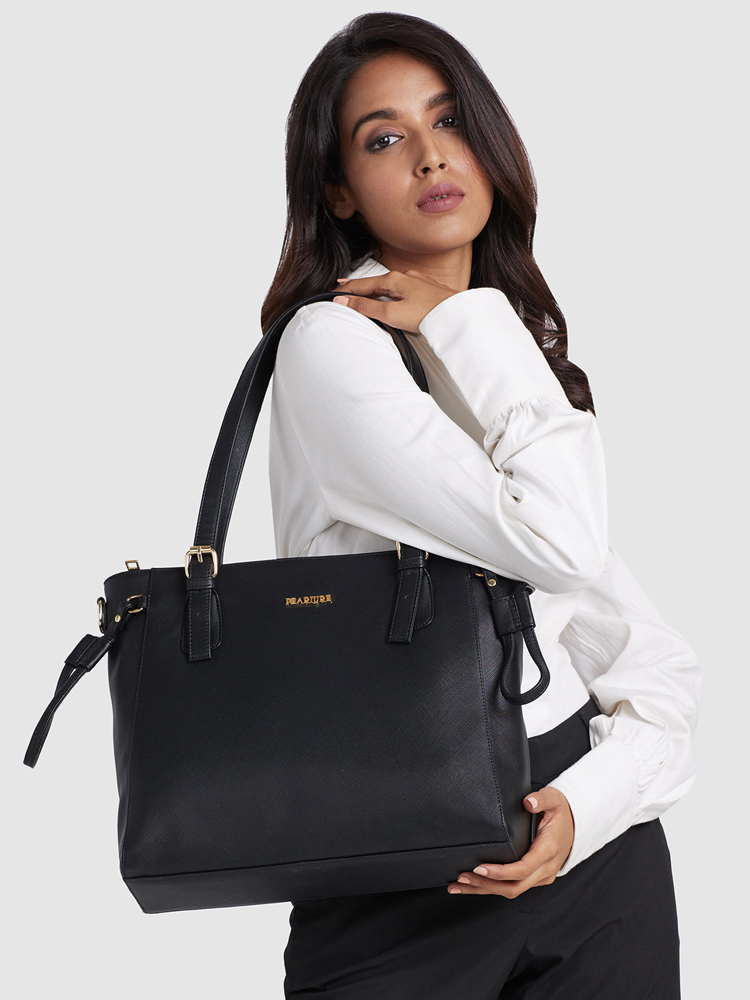 Meryln Tote Laptop Bag 13'' Inch - Black