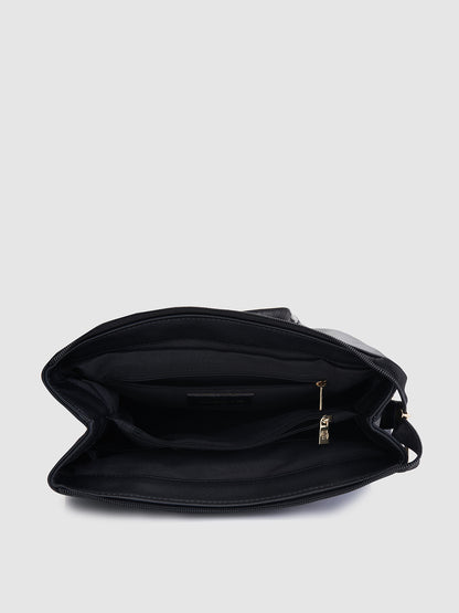 Kathy Satchel Handbag - Black