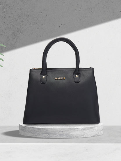 Kathy Satchel Handbag - Black