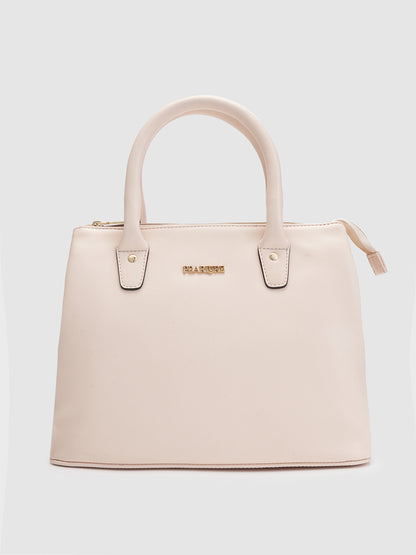 Kathy Satchel Handbag - Off White