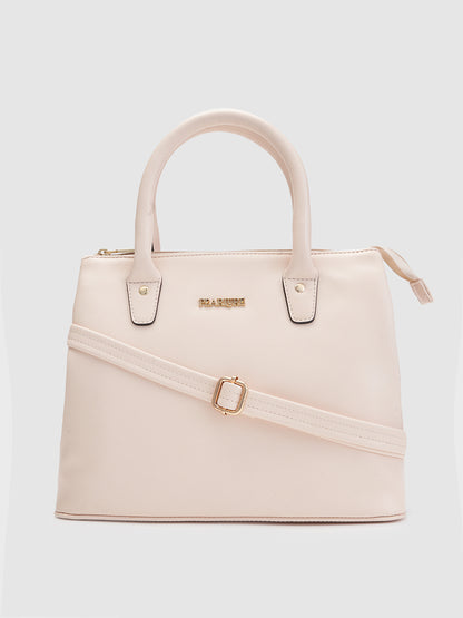 Kathy Satchel Handbag - Off White