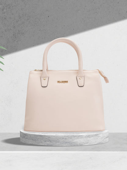 Kathy Satchel Handbag - Off White