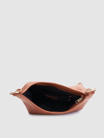 Nicole Hobo Handbag - Tan