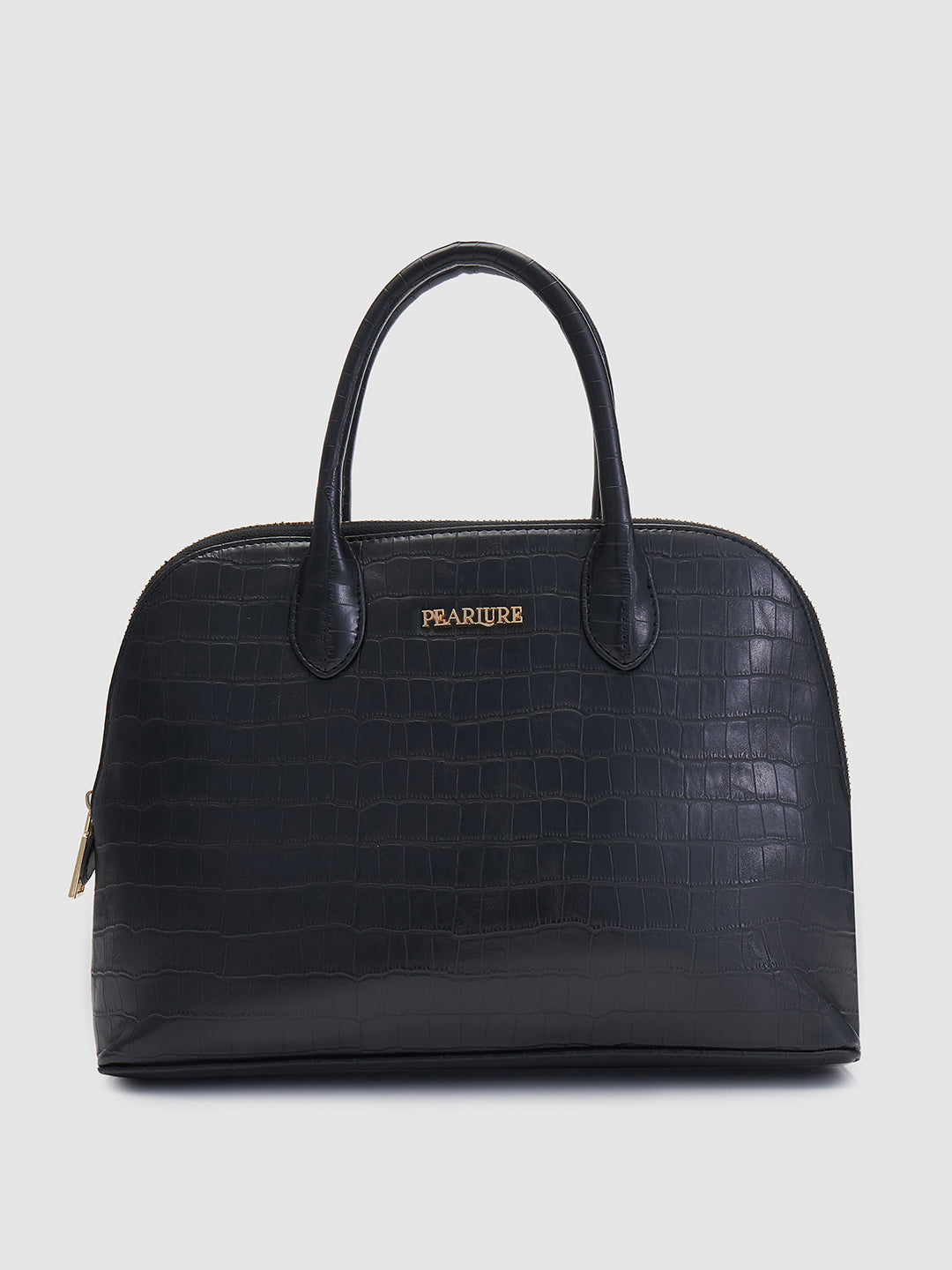Scarlett Sling Handbag - Black Croc