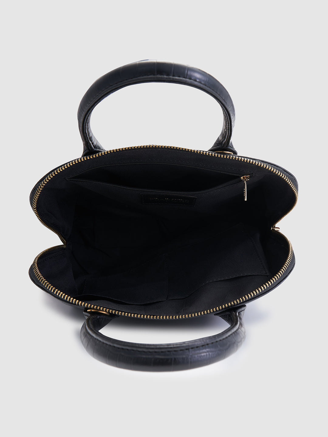 Scarlett Sling Handbag - Black Croc