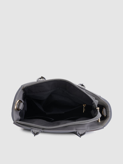 Jessica Tote Handbag - Grey